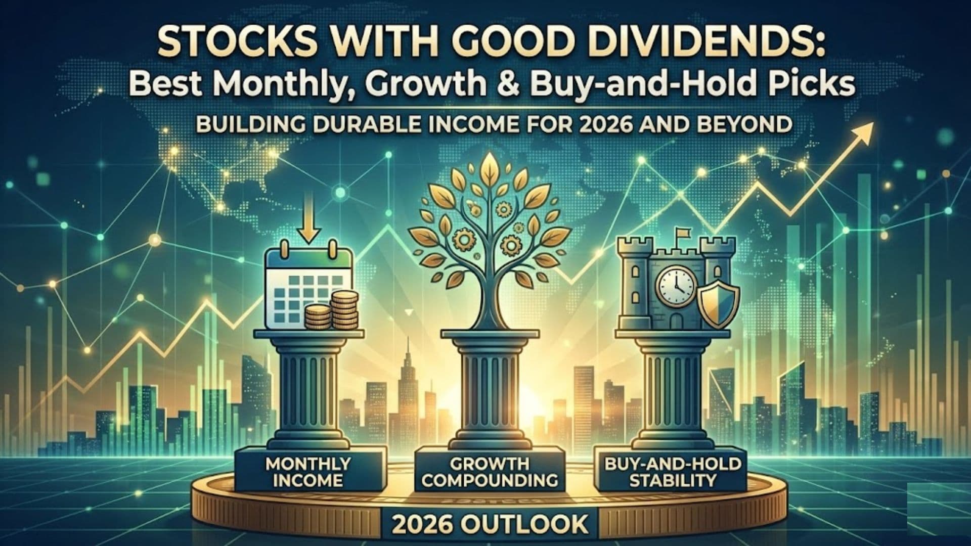 Stocks With Good Dividends: Best Monthly, Growth & Buy-and-Hold Picks for 2026