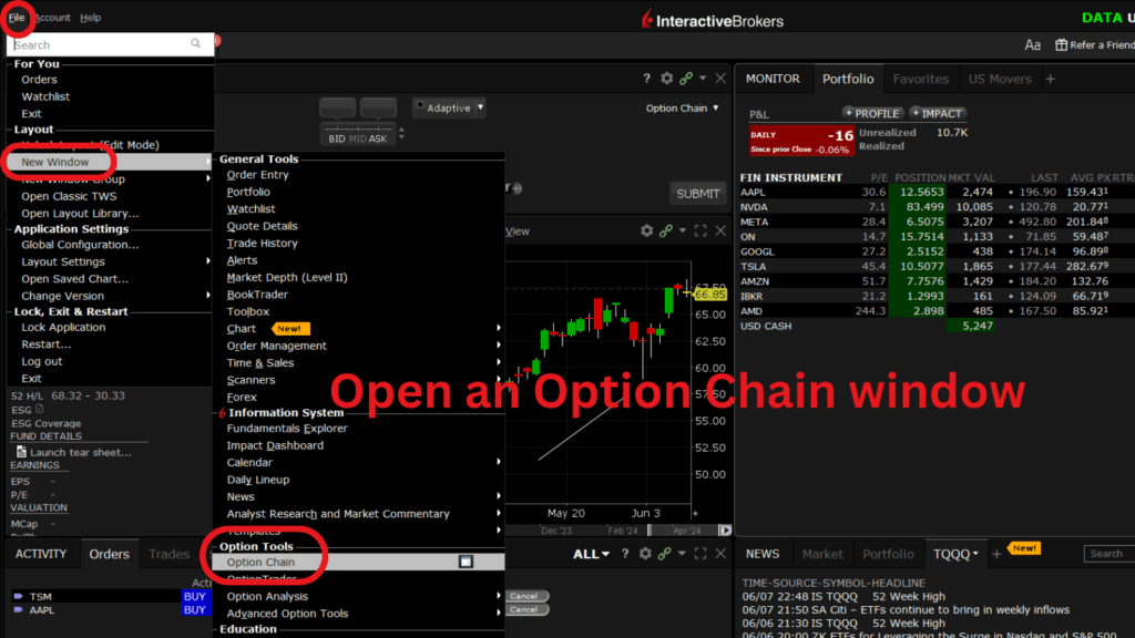 How to Buy Equity Options with IBKR 1