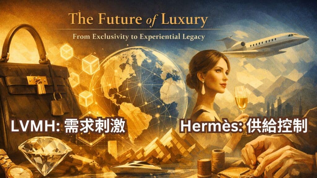 奢華未來:從獨特到體驗傳承 供給控制 vs 需求刺激