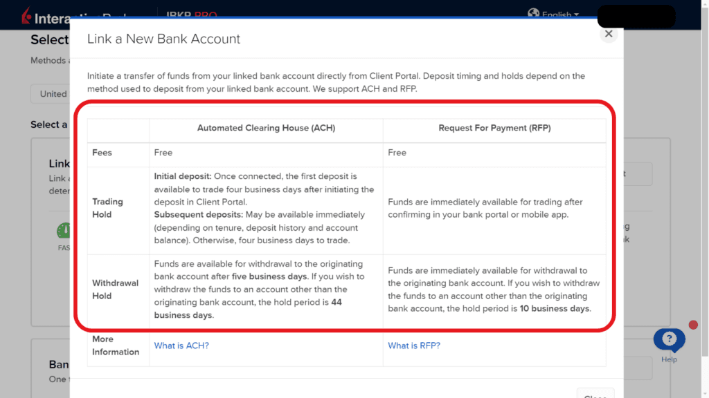 How to Fund Your IBKR Account by ACH (US Banks) 0